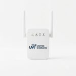United Wireless Dual Antenna Wi-Fi Range Extender & Signal Booster